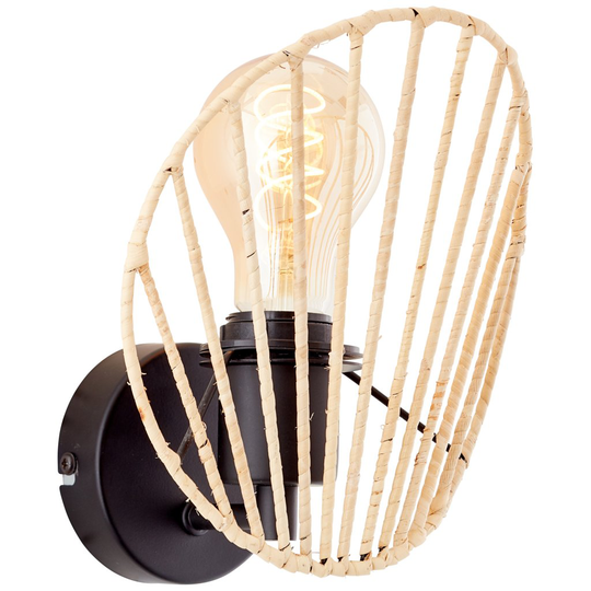Malty wall lamp (Musta)