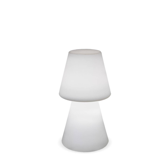 Newgarden Lola-LED-pöytälamppu akulla, RGBW, 45 cm