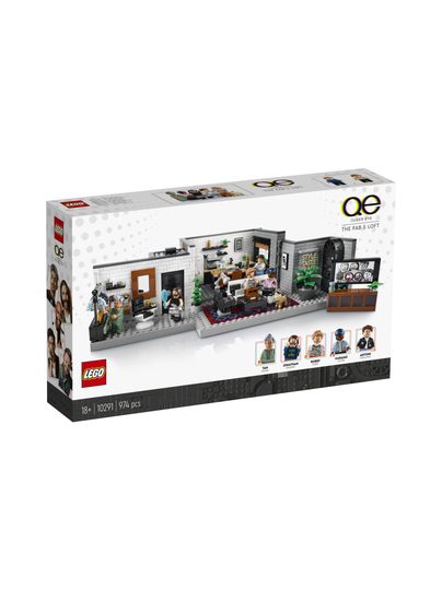 Lego icons queer eye – fab fiven loft-asunto 10291