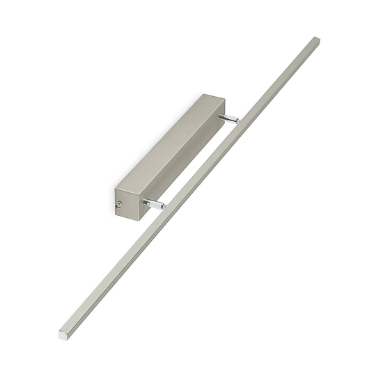 Lucande Alexis -LED-tauluvalo 118 cm, mattanikkeli