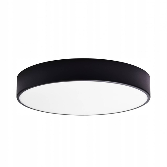 Kattovalaisin Cleo lasidiffuusorilla, musta Ø60cm