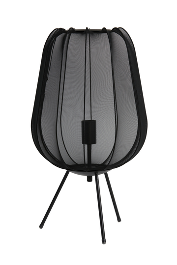 Table lamp Ø34x60 cm PLUMERIA black (Musta)