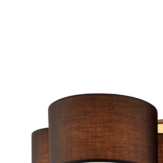 Lindby Laurenz -kattovalaisin, 4-lamp., harmaa