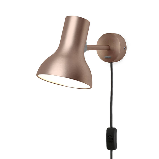 Anglepoise Type 75 Mini Metallic, pistoke, kupari