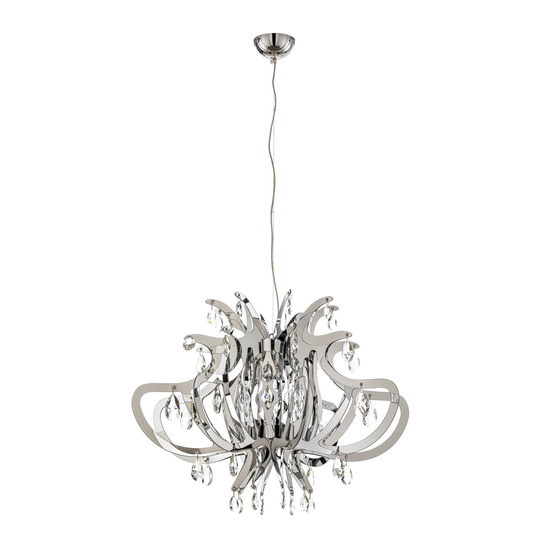 Slamp Lillibet -design-riippuvalaisin, hopea