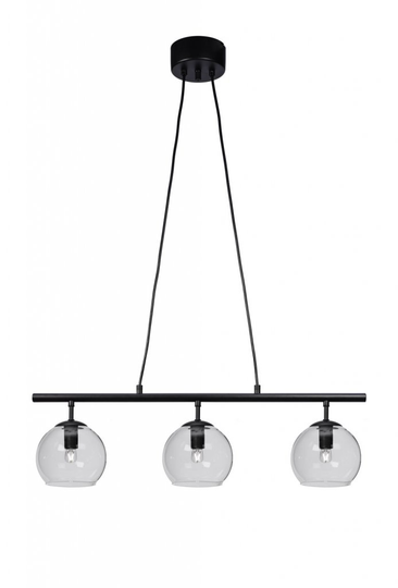 Capella 3 ceiling light (Musta)