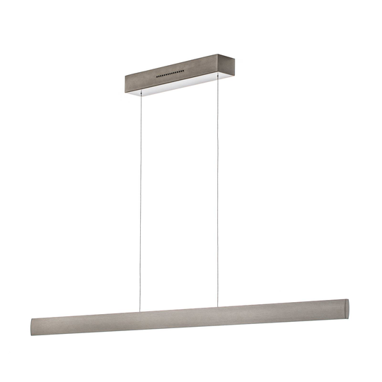 LED-riippuvalaisin Runa, nikkeli, pituus 132 cm