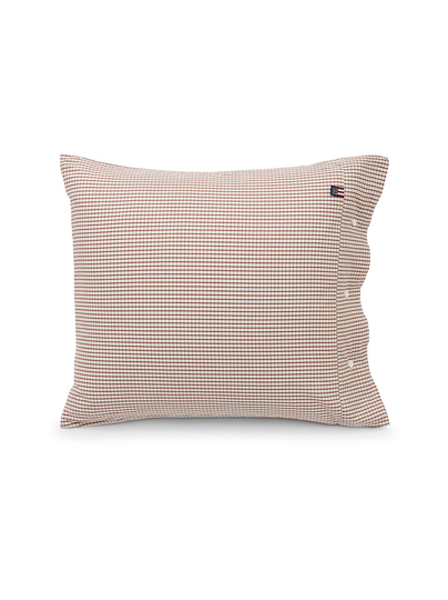 Checked cotton poplin -tyynyliina 50 x 60 cm