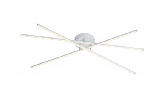 Tiriac LED ceiling light m-white