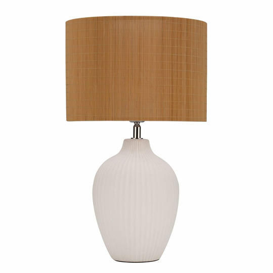 Pauleen Timber Glow -pöytälamppu, bambuvarjostin
