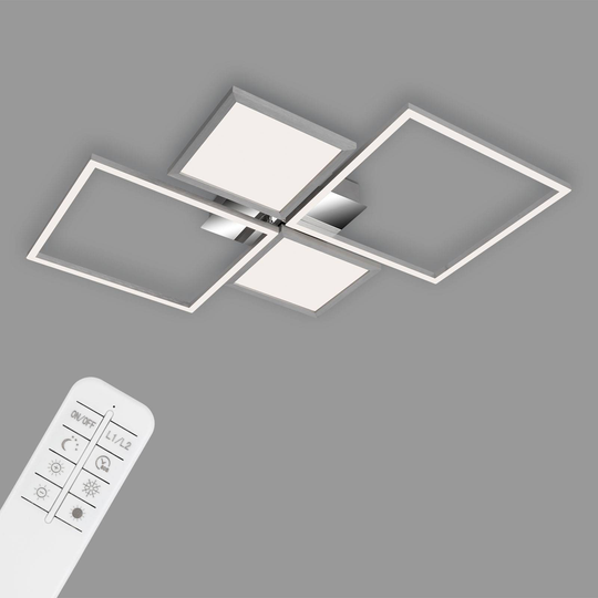 Frame Pano -LED-kattovalo, CCT, 65,2 x 64 cm