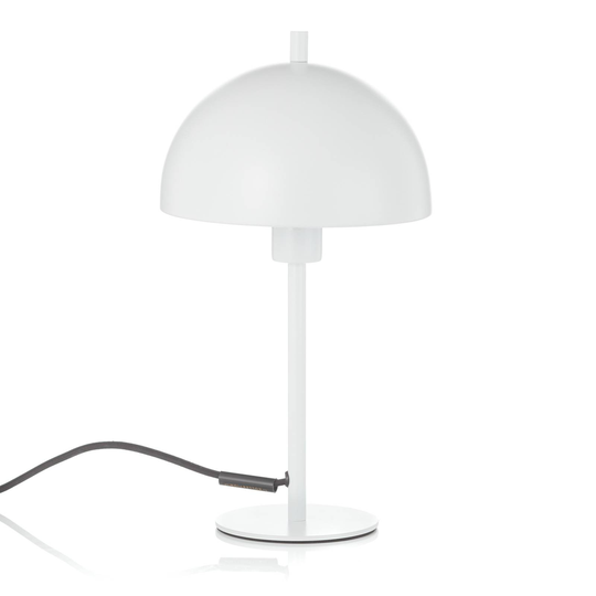 Schöner Wohnen Kia -pöytälamppu valkoinen, 34 cm