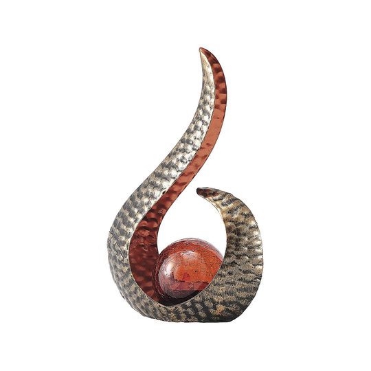Lindby Yonca-LEDaurinkokoristevalo 27,5 cm kupari