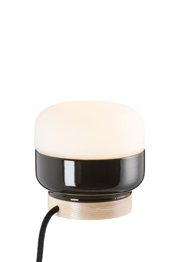 Ohm table lamp 13.5cm (Musta)