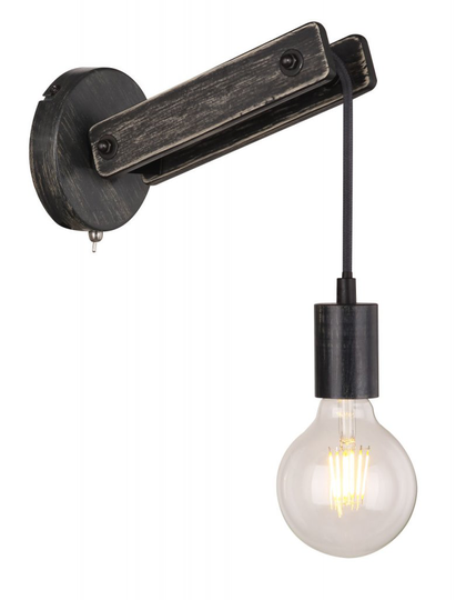Certainly wall lamp (Musta)