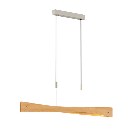 Lucande Lian LED-riippuvalaisin, tammi