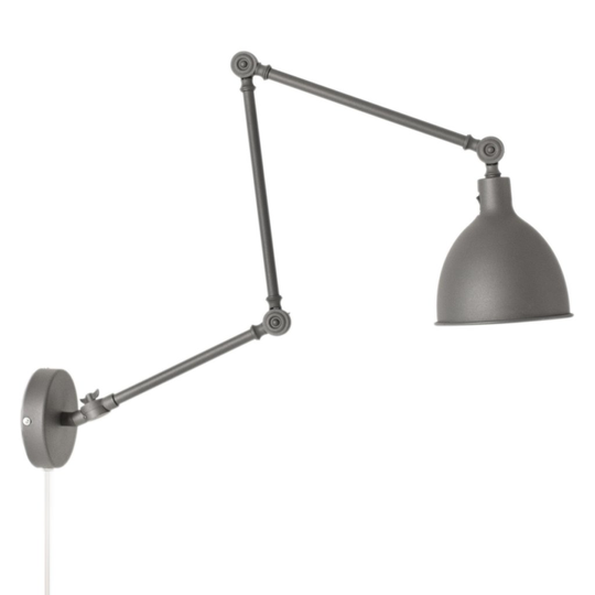 Bazar wall lamp (harmaa)