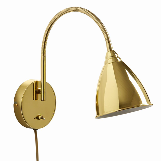 Smögen wall lamp (Brass / Kulta)