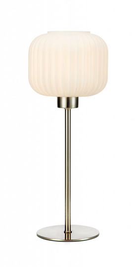 Sober table lamp (Harjattua terästä)