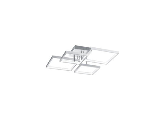 Sorrento ceiling lamp brushed aluminum
