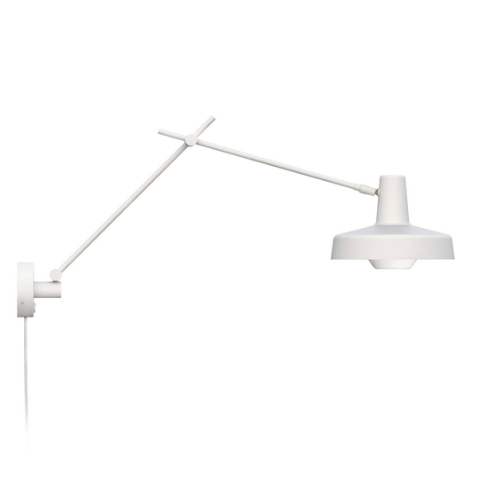 GRUPA Arigato-seinälamppu 1x 70cm Ø23cm valkoinen
