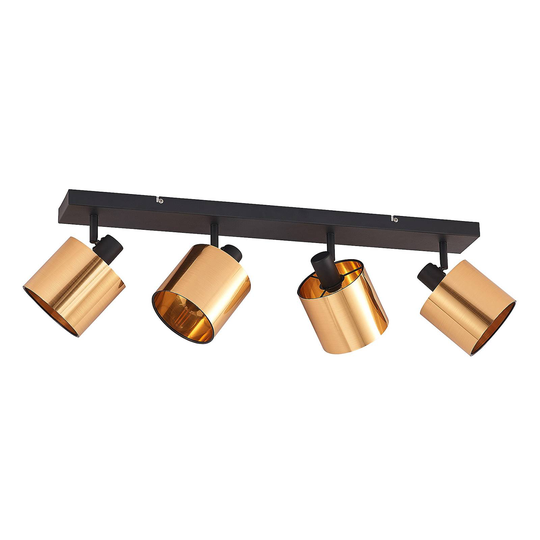 Lindby Joudy -kattovalaisin 4-lamp. vaalea pronssi