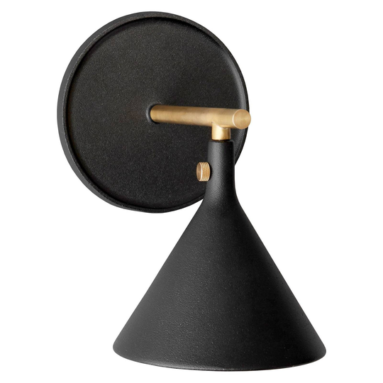 Menu Cast Sconce seinävalaisin, johto ja pistoke