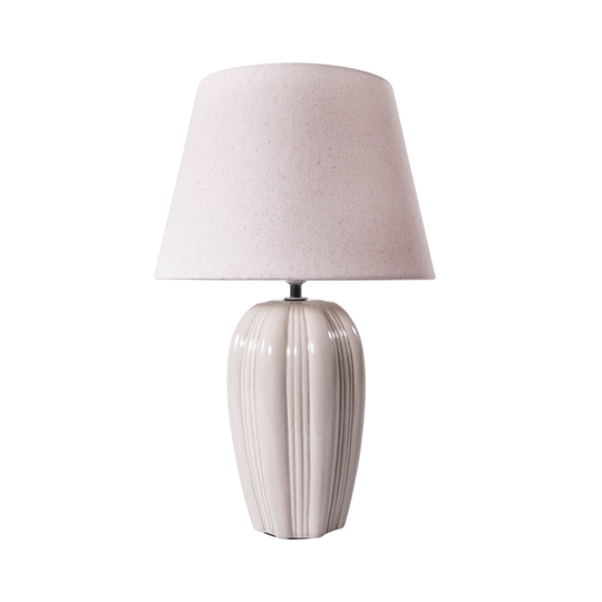 Beatrice table lamp (Beige / ruskea)