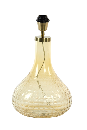Lamp base Ø25x42 cm MAEKO glass amber (Oranssi)