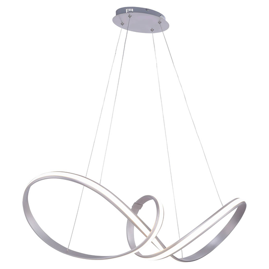 LED-riippuvalo Melinda, 38W, himmennys, harmaa