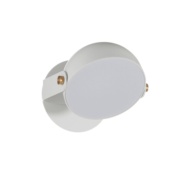 LED-seinävalo Hemi, käännettävä, valkoinen