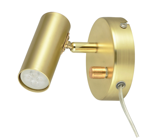 Wall spotlight mini (Brass / Kulta)