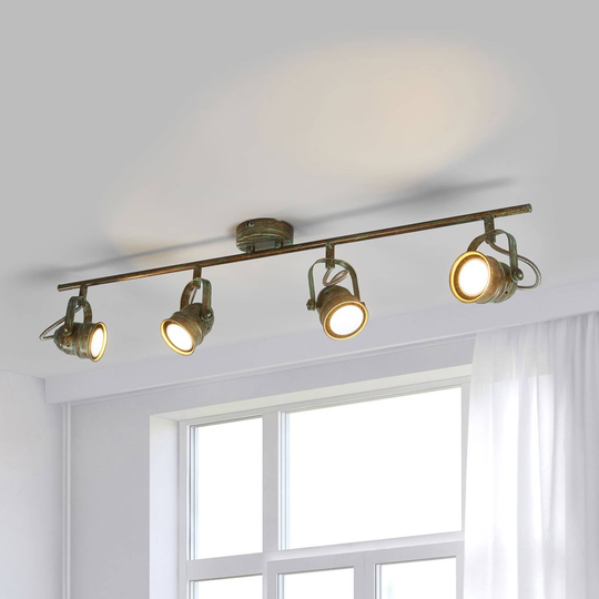 Antiikkityylinen LED-kattokohdevalo Leonor