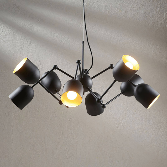 8-lamppuinen Morik LED-riippuvalaisin, easydim