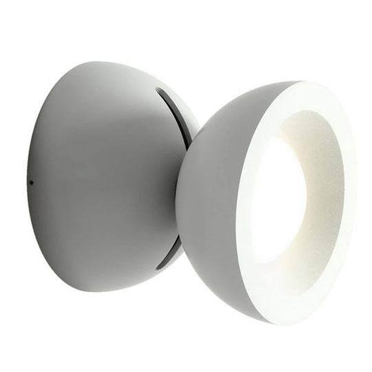 Axolight DoDot LED-seinävalaisin, valkoinen 15°