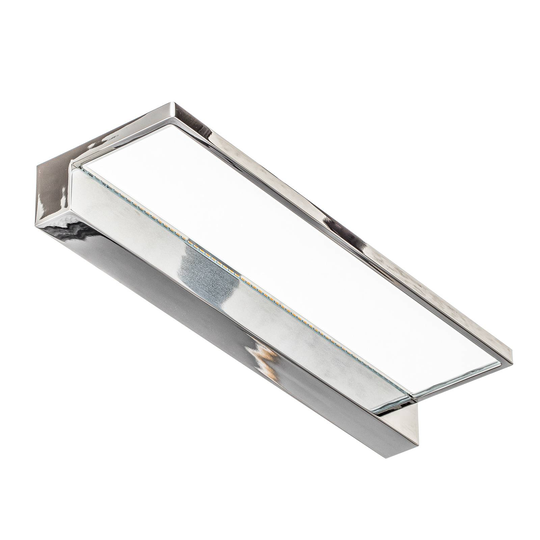 serien.lighting Crib Wall LED-seinävalaisin, kromi