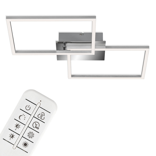 LED-kattovalaisin 3149-018, kaksi neliötä