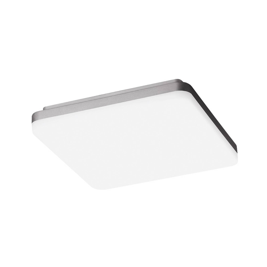 LED-kattovalo WL210 kulmikas, muovi 15W 21x21cm