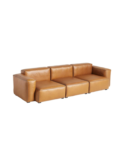 Mags soft 3 seater combination 1 low arm -nahkasohva