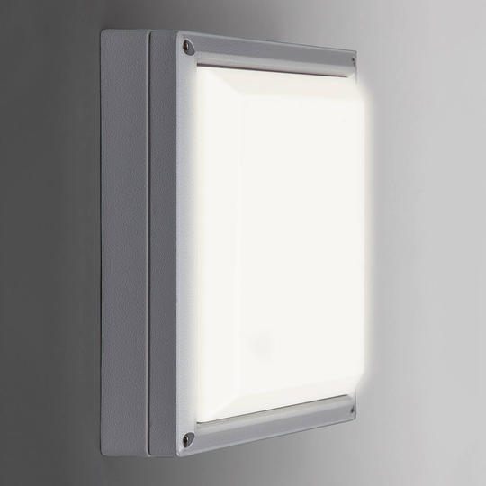 SUN 11 -LED-seinälamppu 13 W, vaaleanharmaa, 4 K