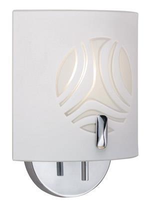 Cleo vägglampa (Kromattu / kiillotettu)