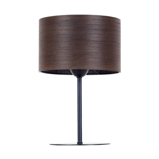 Envolight Veneer -pöytälamppu, savutammi Ø 17,5 cm