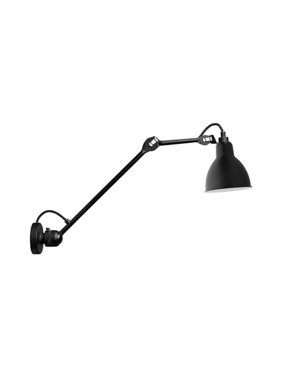Lampe gras n°304 l40 seinävalaisin musta, pyöreä varjostin