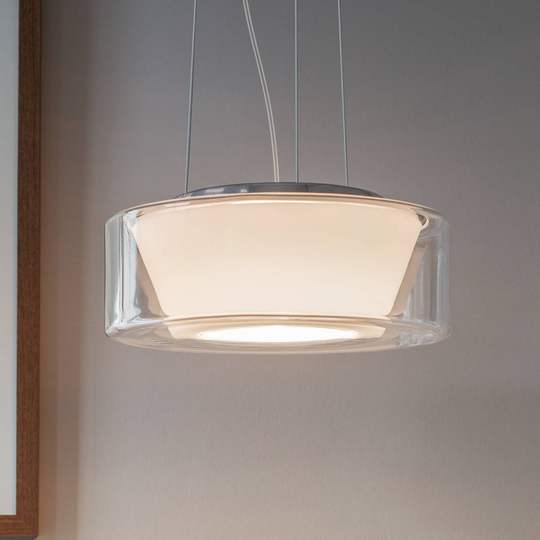 serien.lighting Curling M 927 -vaijeri lasi/kartio