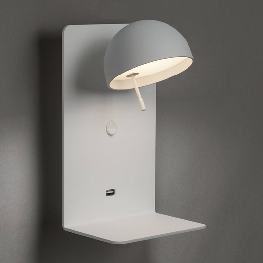 Bover Beddy A/02 -LED-seinävalo, valkoinen