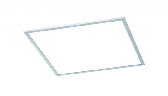 WiZ Griffin LED ceiling 60x60cm b-steel RGBW