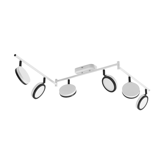Lindby Vesim -LED-kohdevalaisin, 6-lamppuinen