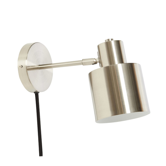 Fuse Wall Lamp Nickel (Nikkeli)
