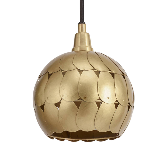 PR Home Petal Small -riippuvalo, messinki, Ø15 cm