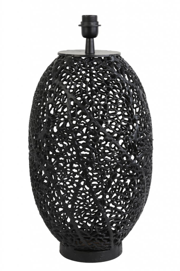 Lamp base Ø32x55 cm SINULA matt black (Musta)